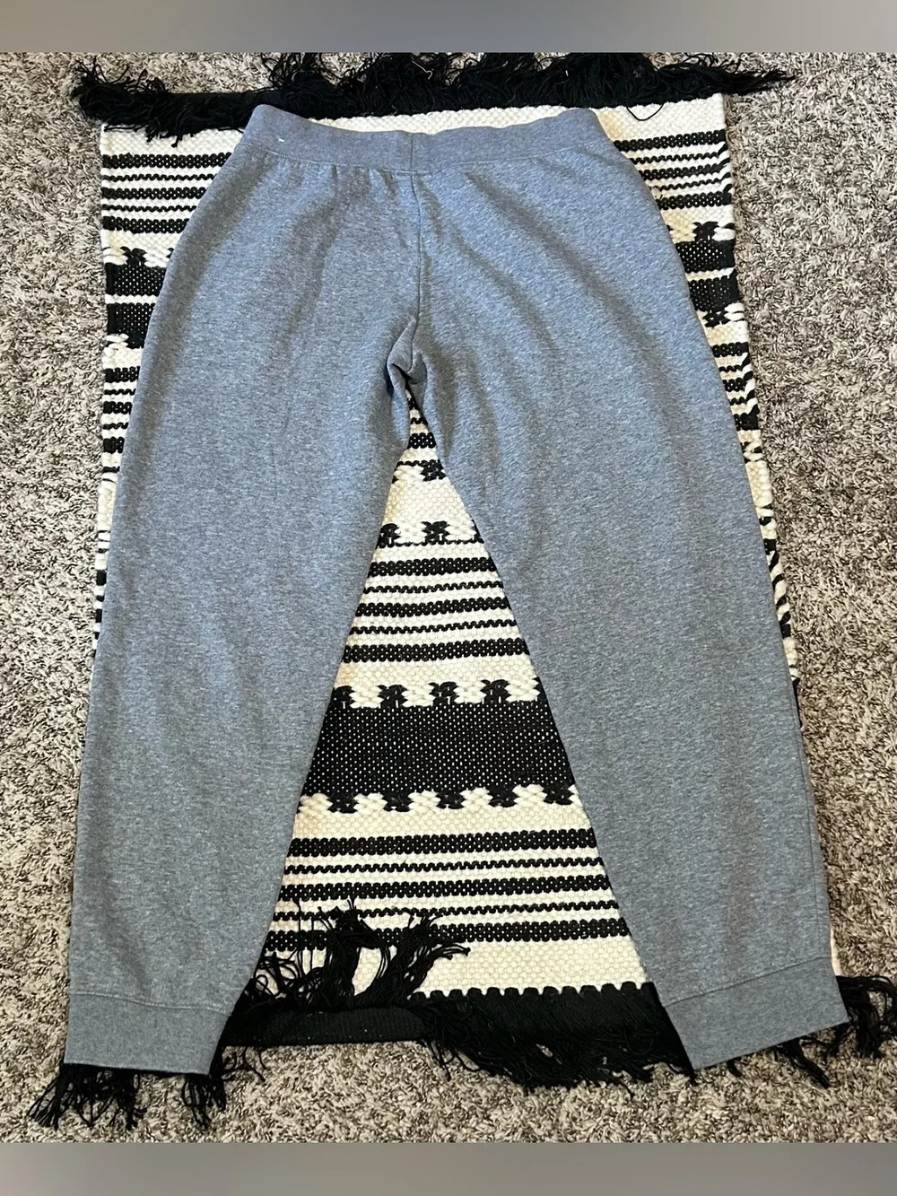 ✔️NIKE Men's Gray Logo Fleece Jogger Classic Sweatpants - XL